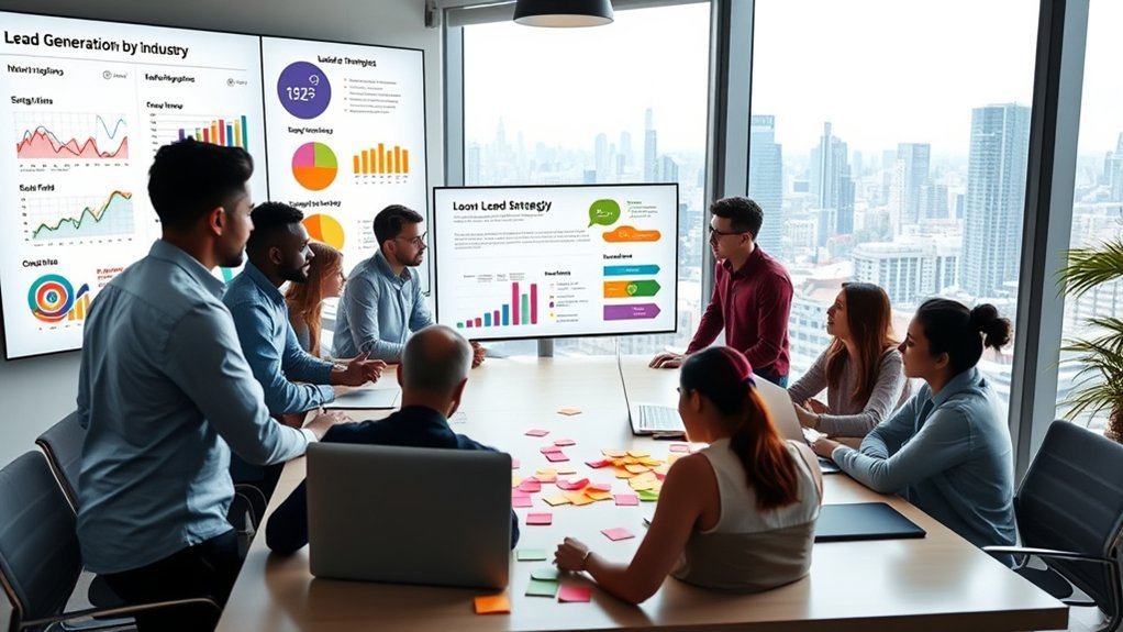 lead generation industry benchmarks