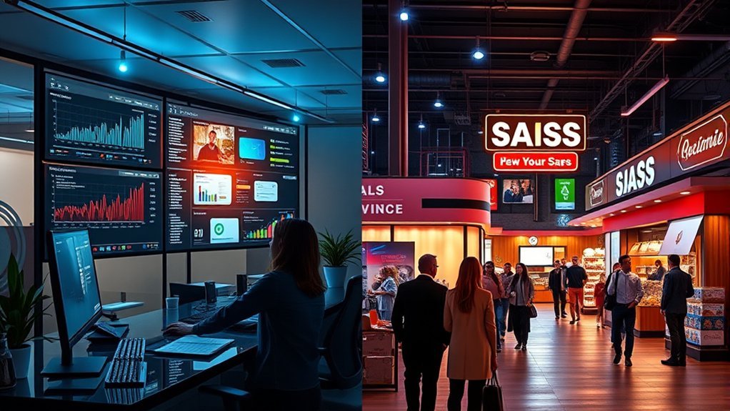 saas versus local lead generation