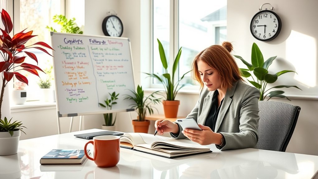 structured follow up strategy