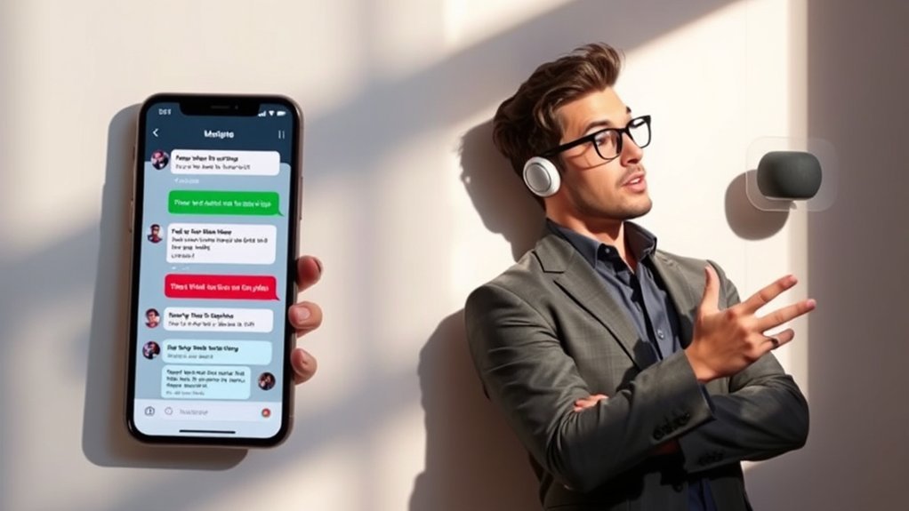 voice excels in immediacy